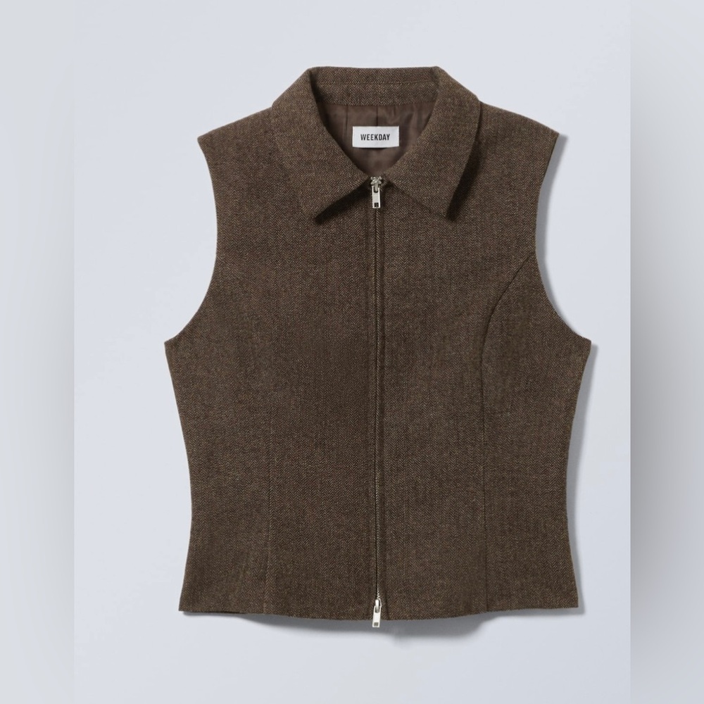 Weekday Brown Women's Vest